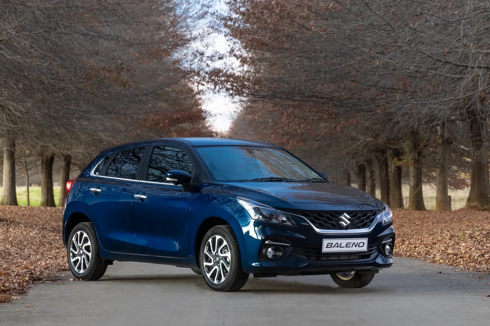 Suzuki Baleno, front three-quarter