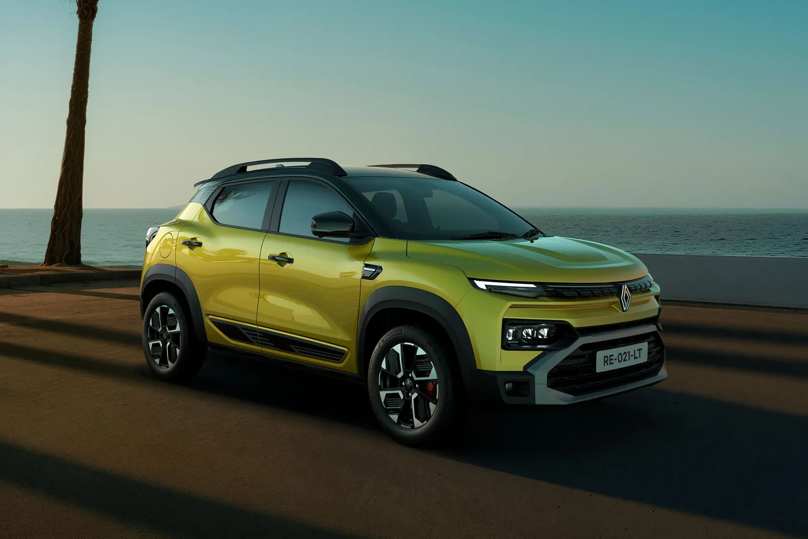 Renault Kiger, front three-quarter