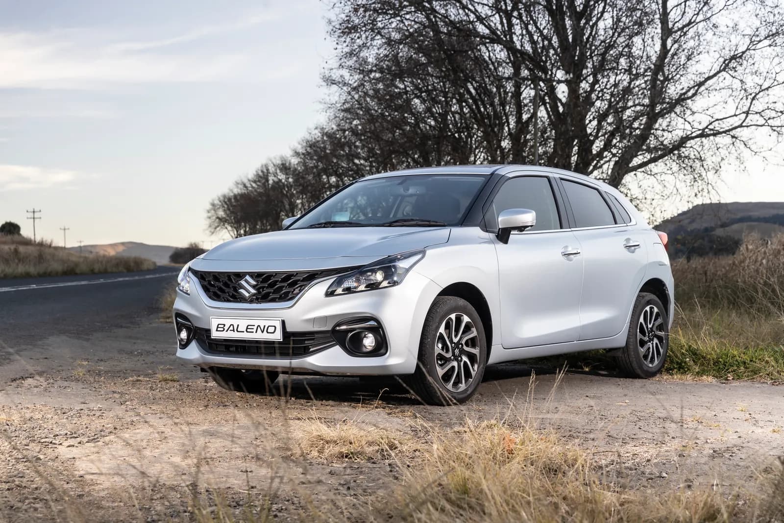 Suzuki Baleno, front three-quarter