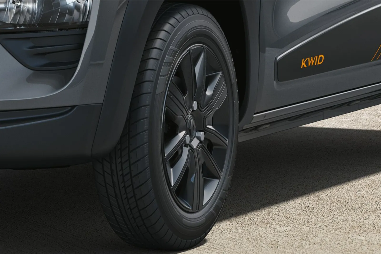 Renault Kwid Limited Edition, wheels