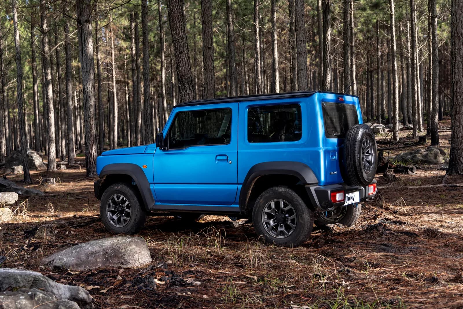 Suzuki Jimny, rear three-quarter