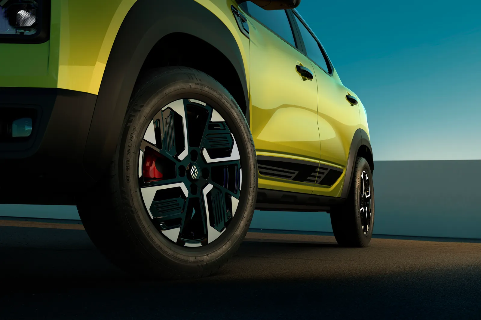 Renault Kiger, wheels