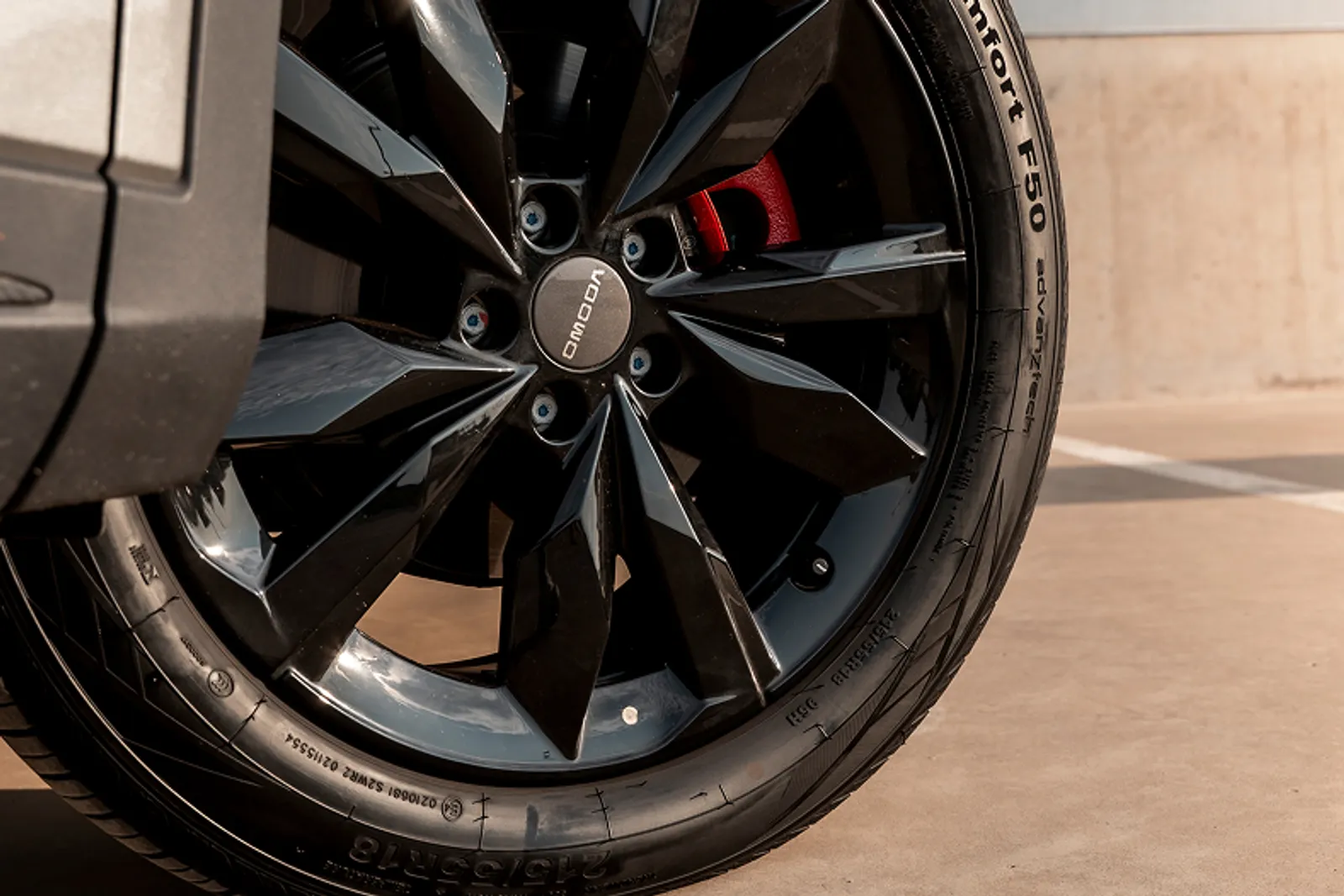 Omoda C5 X, wheels