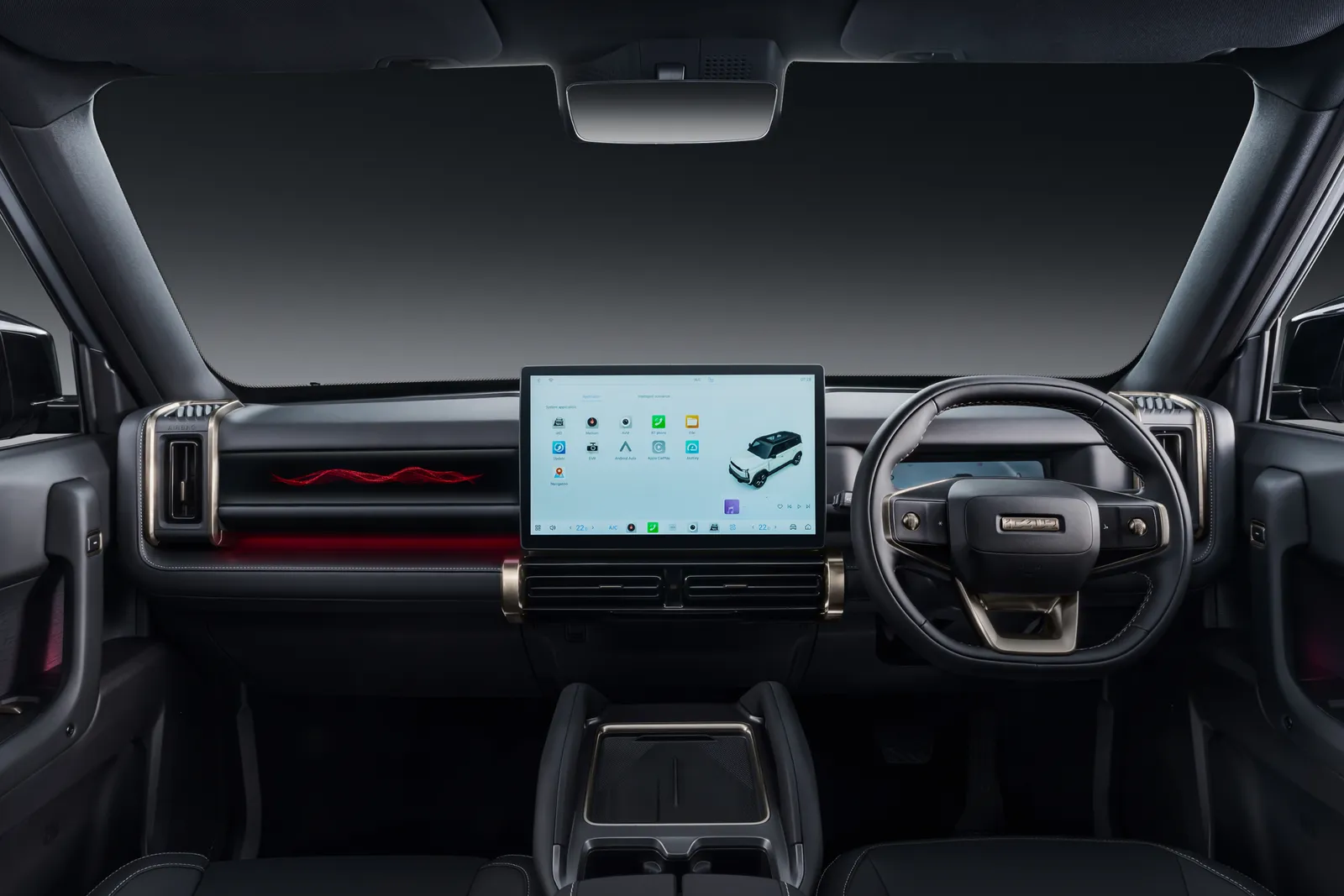 iCAUR 03T, dashboard