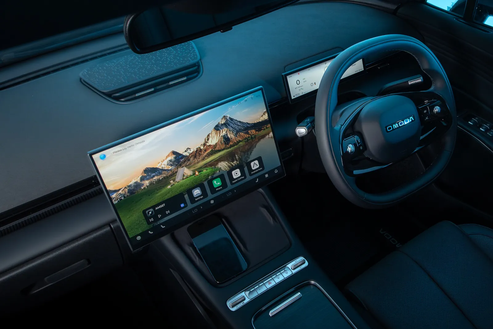 Omoda C7, dashboard