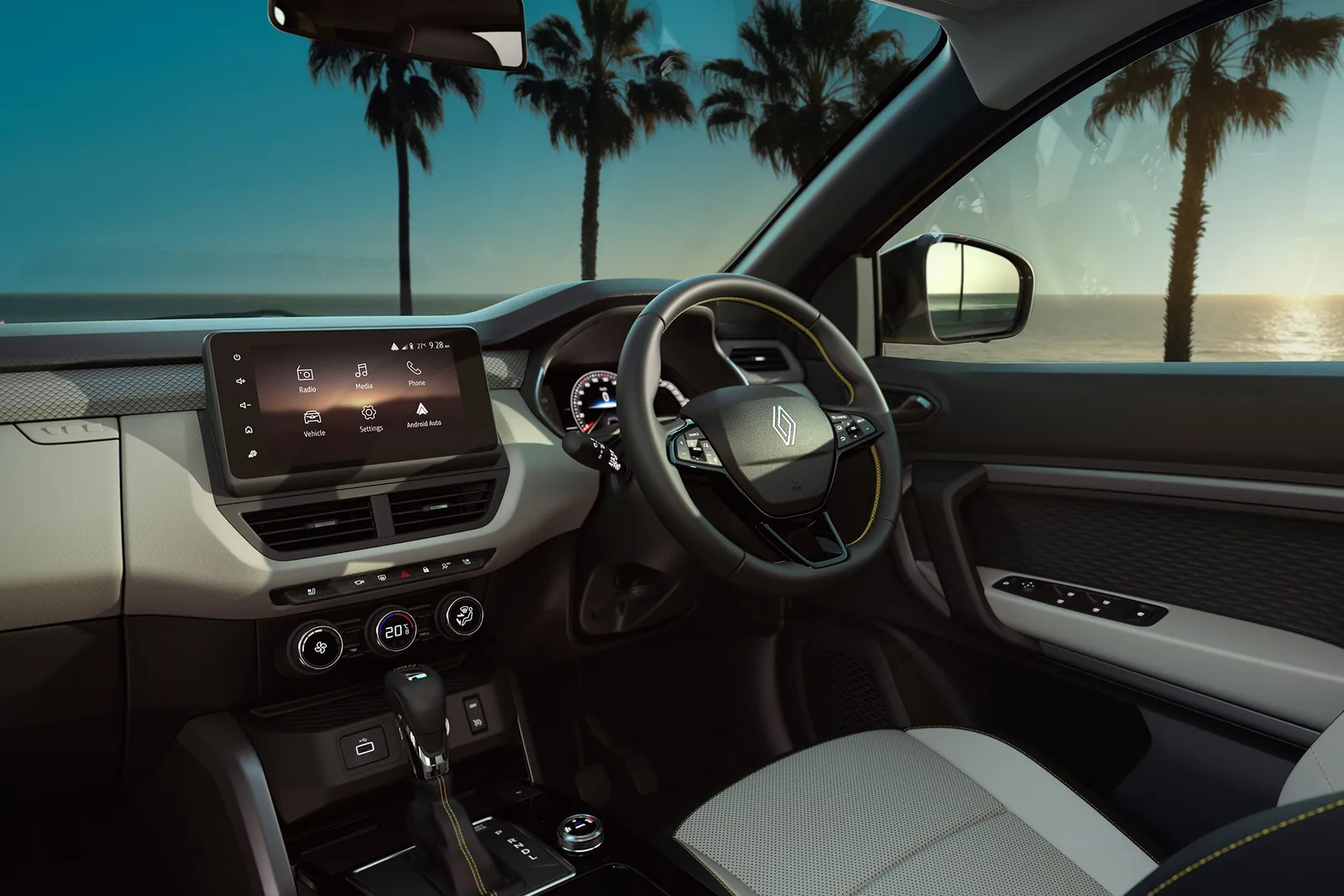 Renault Kiger, dashboard