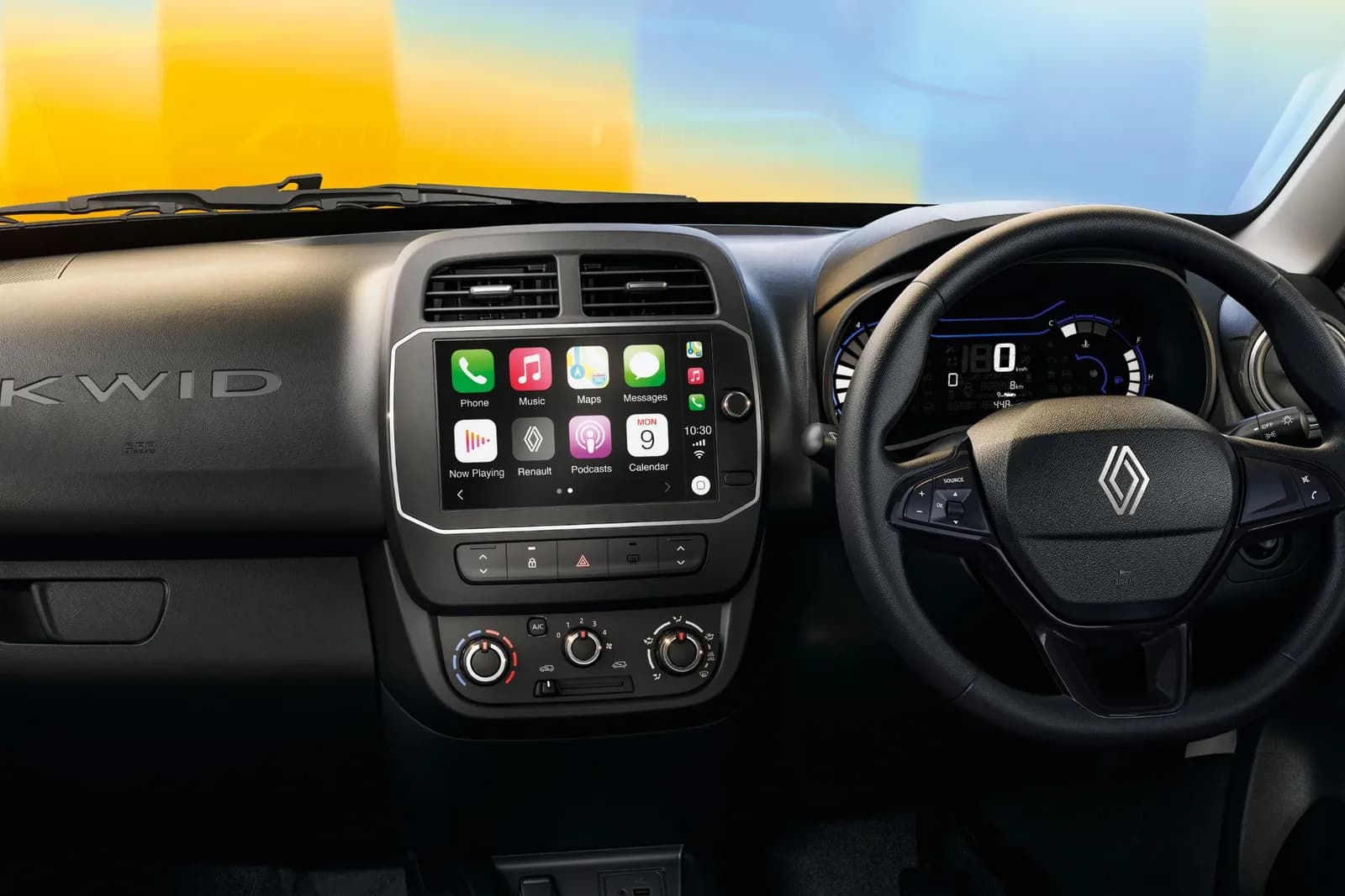 Renault Kwid, dashboard