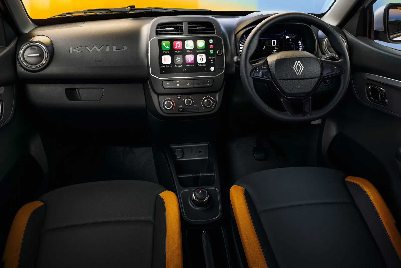 Renault Kwid, dashboard