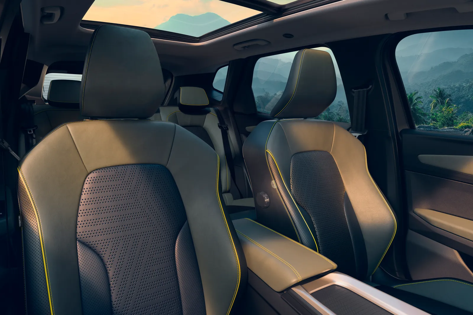 Renault Duster, front seats