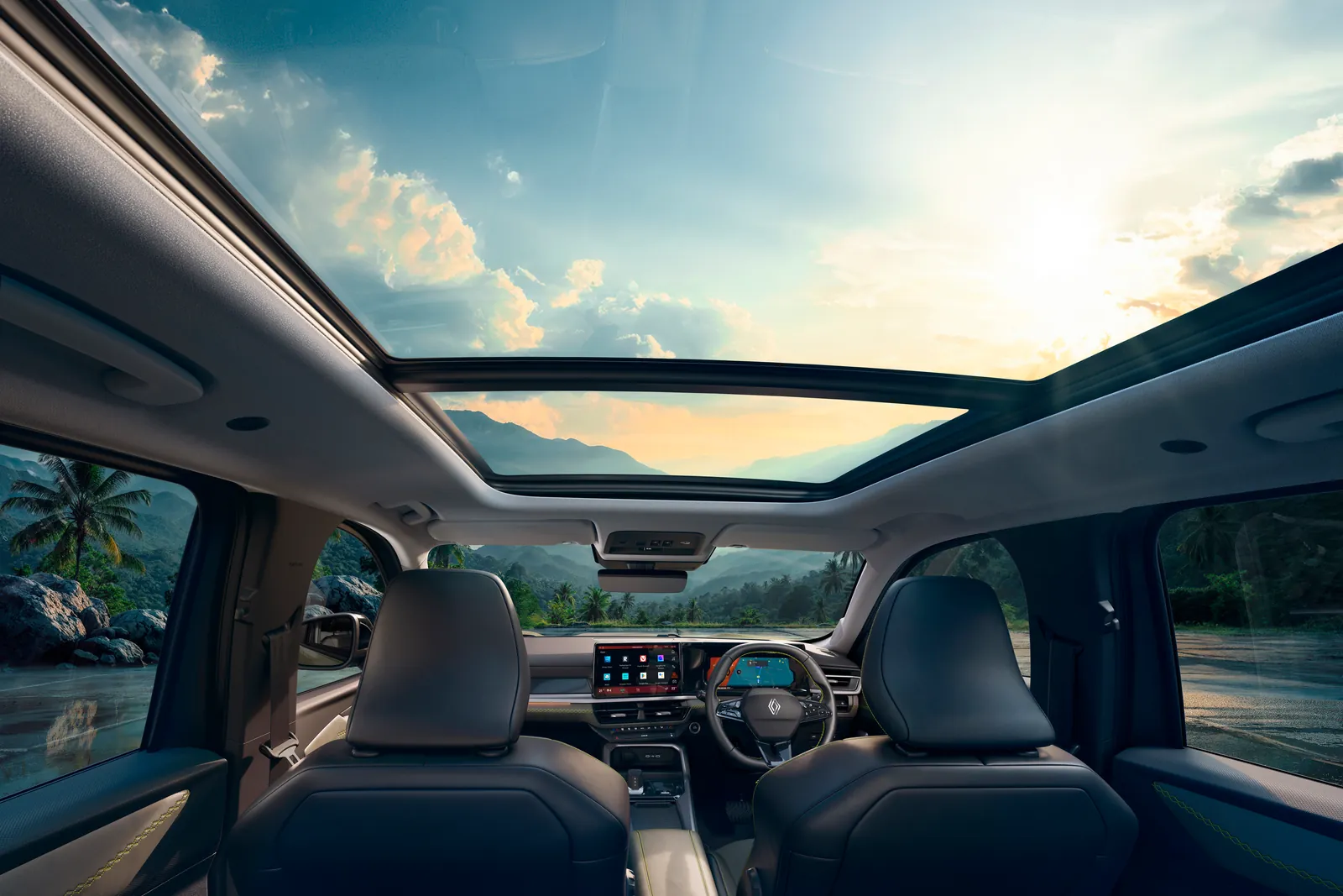 Renault Duster, front seats