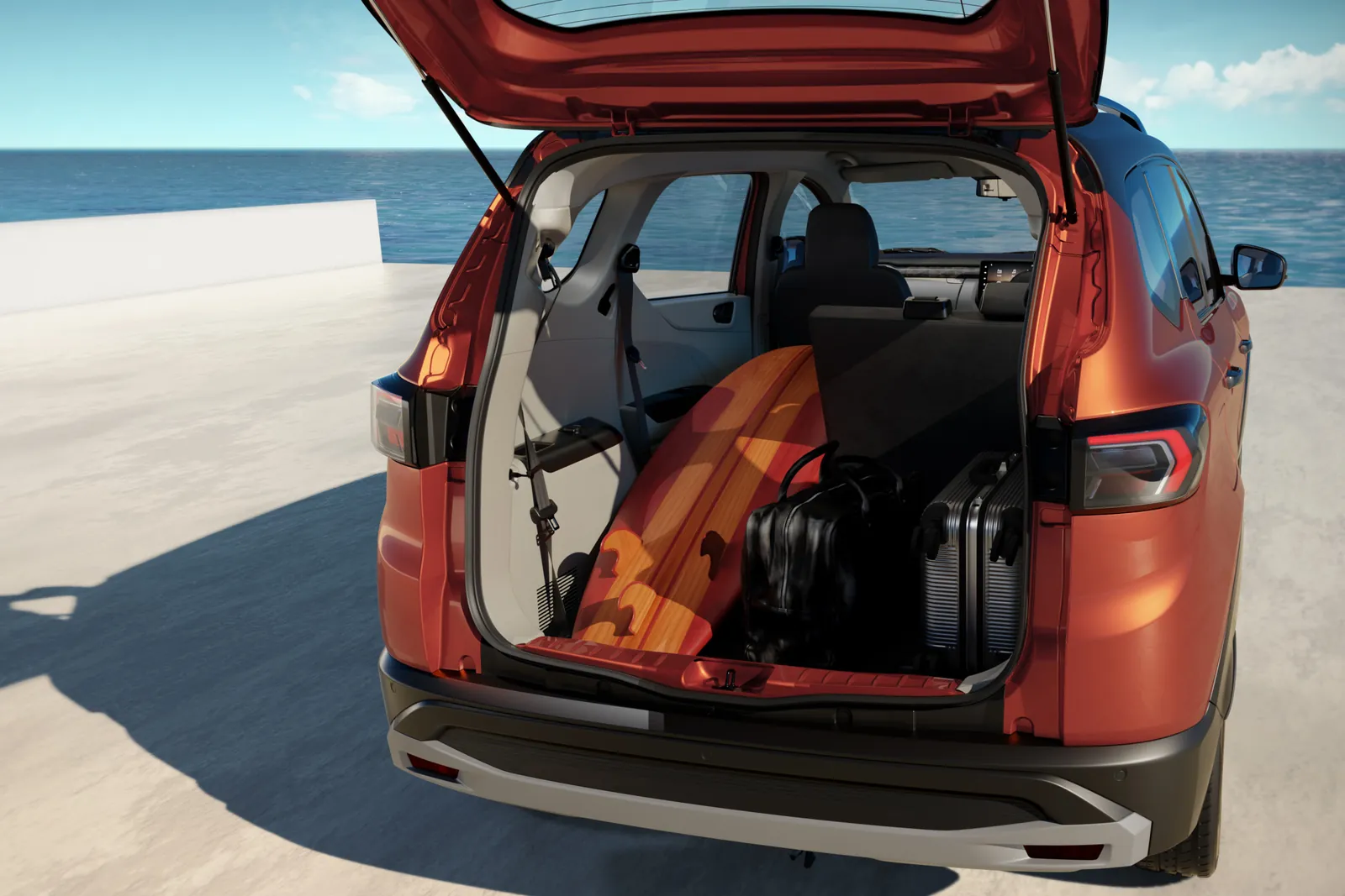 Renault Triber, boot