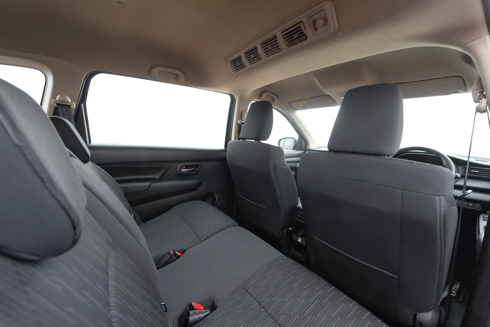 Suzuki Ertiga, rear seats