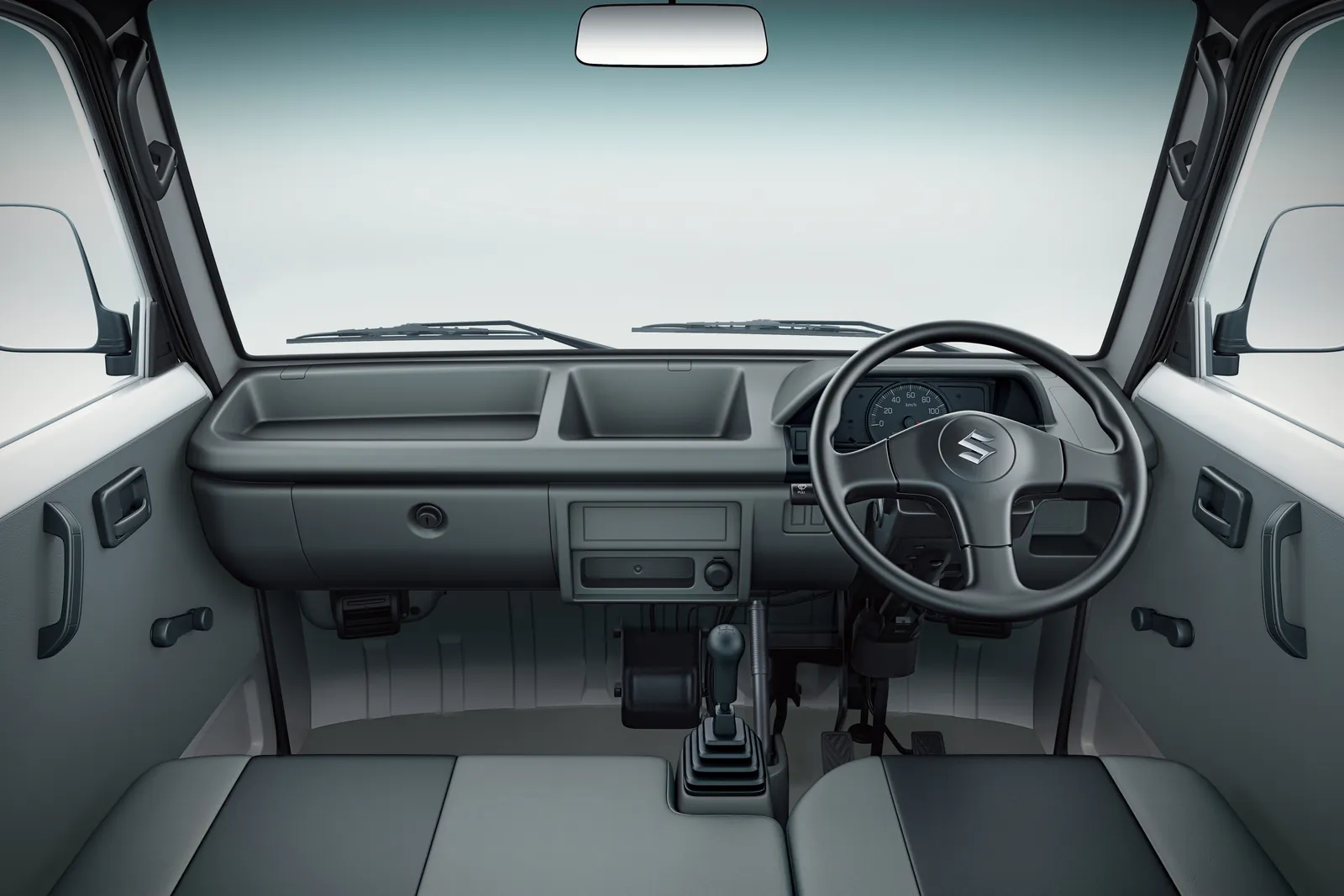 Suzuki Super Carry, front seats