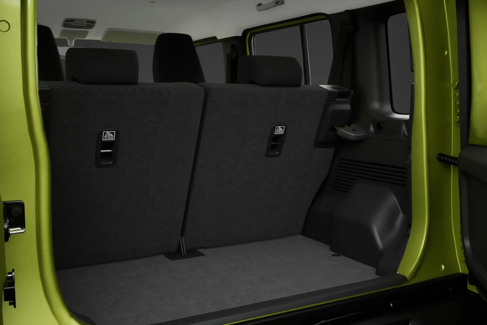 Suzuki Jimny 5-Door, boot
